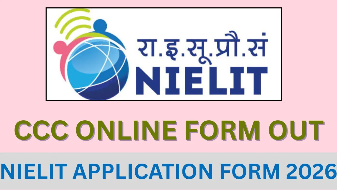 NIELIT APPLICATION FORM 2026